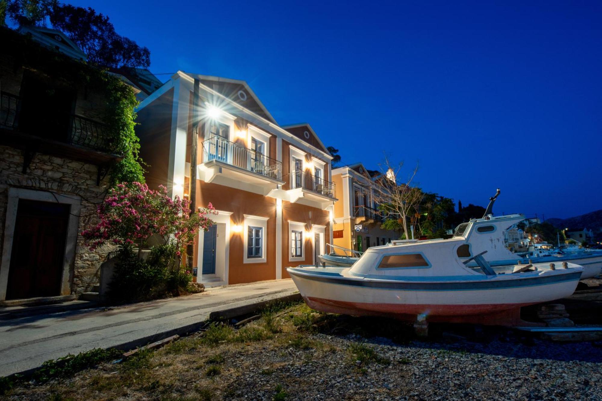 Porto Harani Seaside Apartments シミ エクステリア 写真