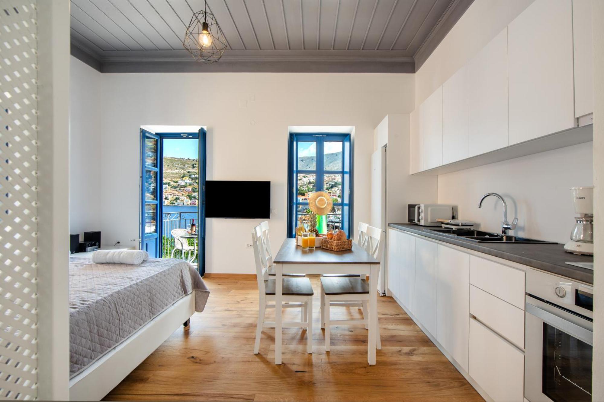 Porto Harani Seaside Apartments シミ エクステリア 写真