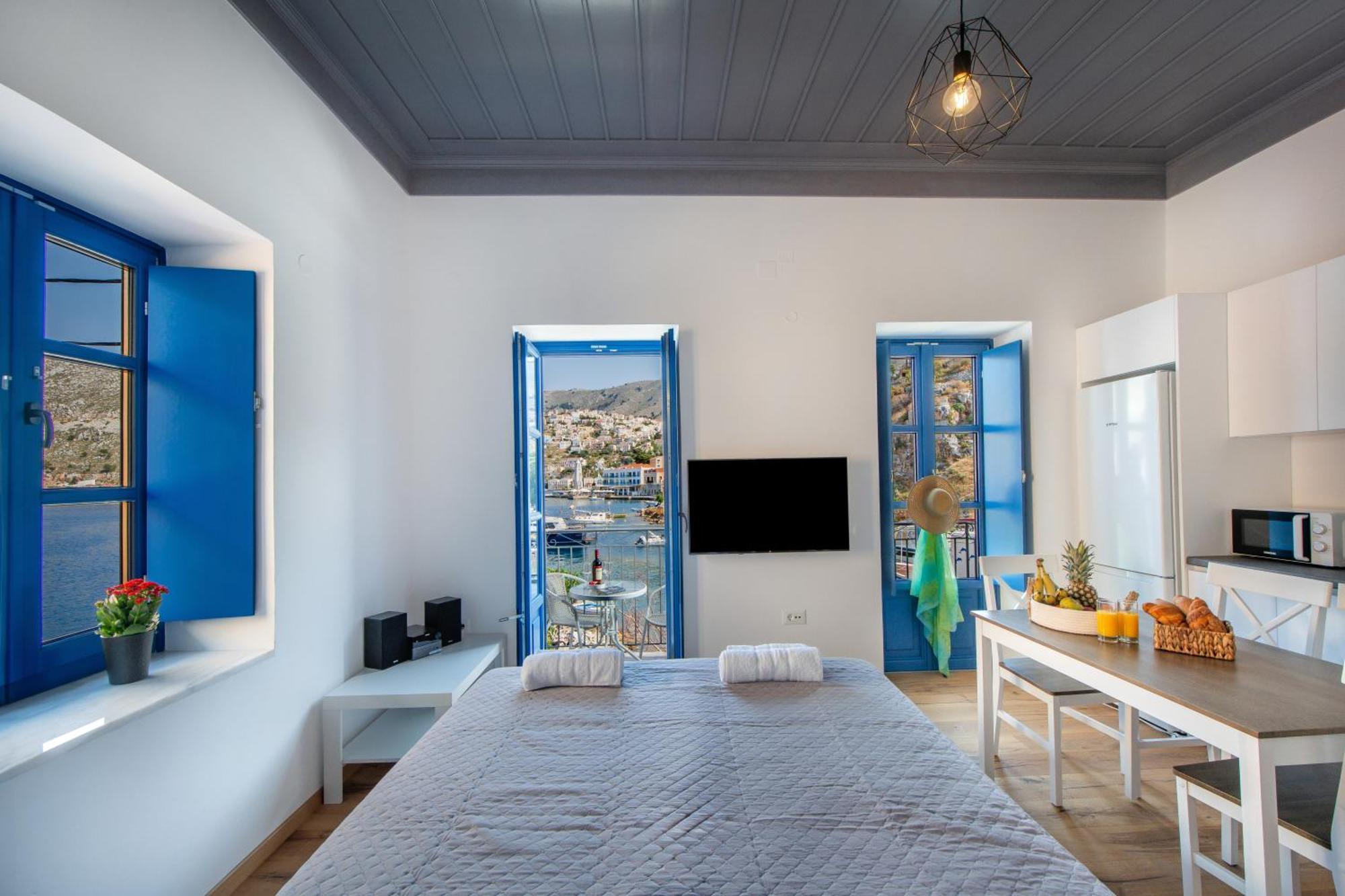 Porto Harani Seaside Apartments シミ エクステリア 写真